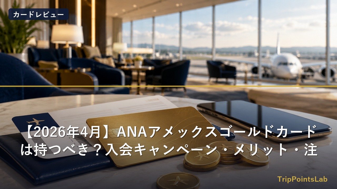 ANAアメックスゴールドカードの特典をイメージした画像