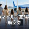 ANAマイル／家族特典航空券