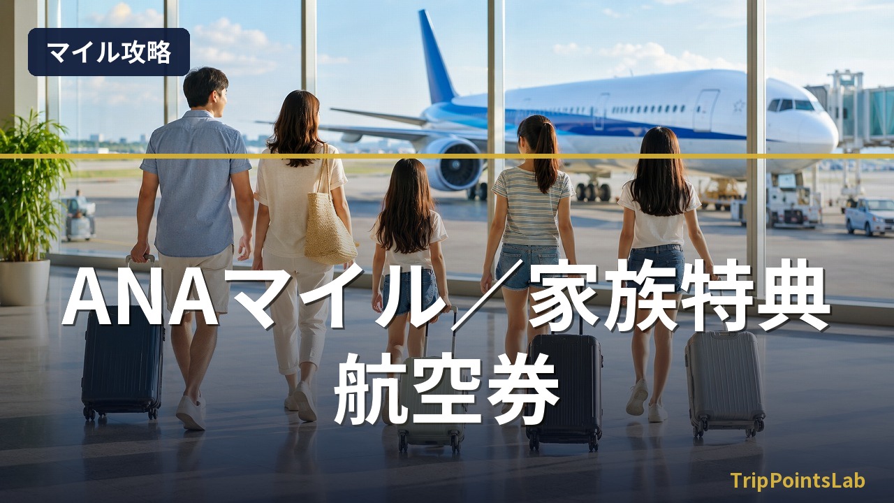 ANAマイル／家族特典航空券