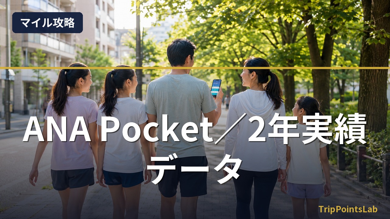 ANA Pocket／2年実績データ