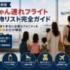 【2026年最新】赤ちゃん連れフライト 持ち物リスト完全ガイド｜国際線で本当に必要なアメニティを5人家族の父が解説