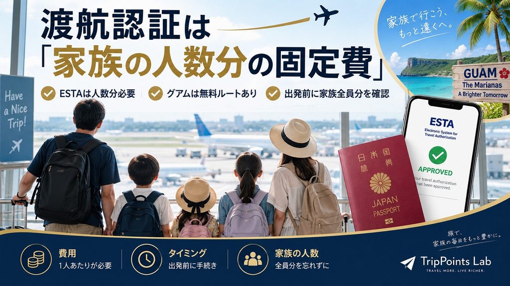 まとめ:渡航認証は「家族の人数分の固定費」と考える