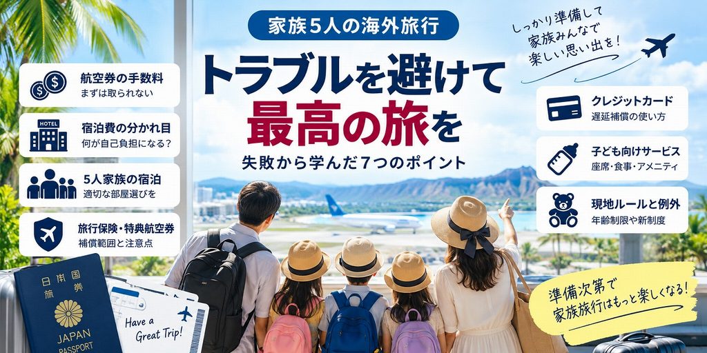 子連れフライトが欠航・遅延したら｜まとめ