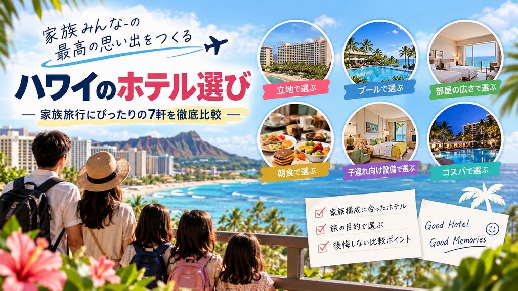 子連れで選ぶなら、この7軒から目的で決める