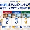 【2026年10月】ホテルポイントの有効期限｜4チェーン比較と失効防止策